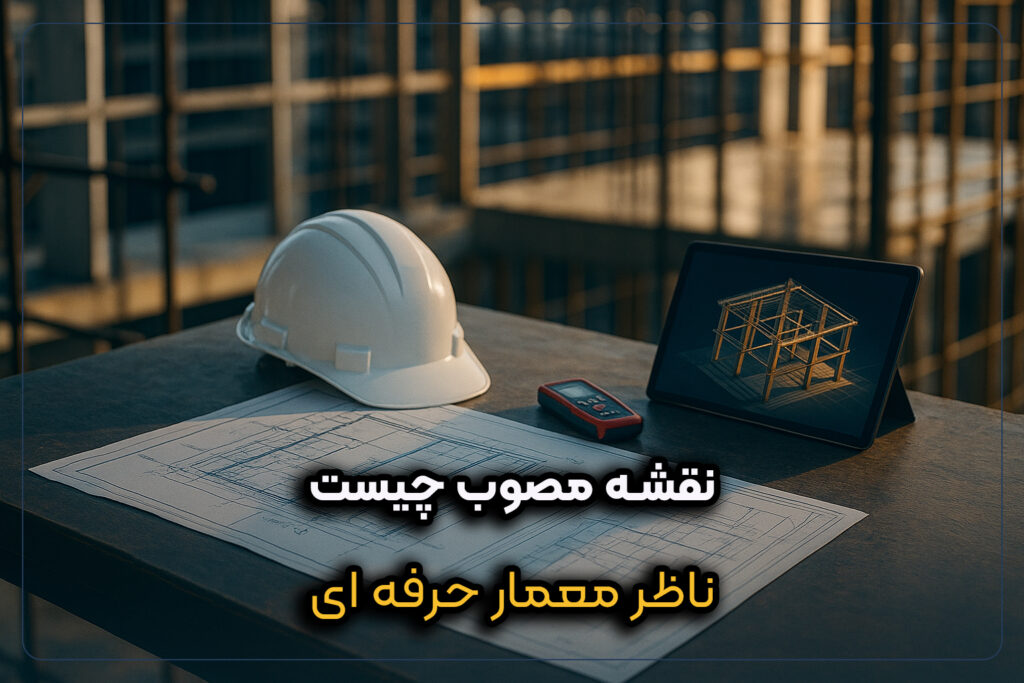 نقشه مصوب ساختمانی و بررسی جزئیات آن در فرآیند ساخت‌وساز