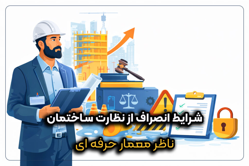 شرایط انصراف از نظارت ساختمان برای مهندسان ناظر