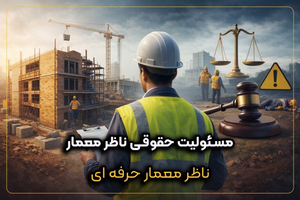 مسئولیت حقوقی ناظر معمار در حادثه ساختمانی و بررسی تخلفات کارگاهی